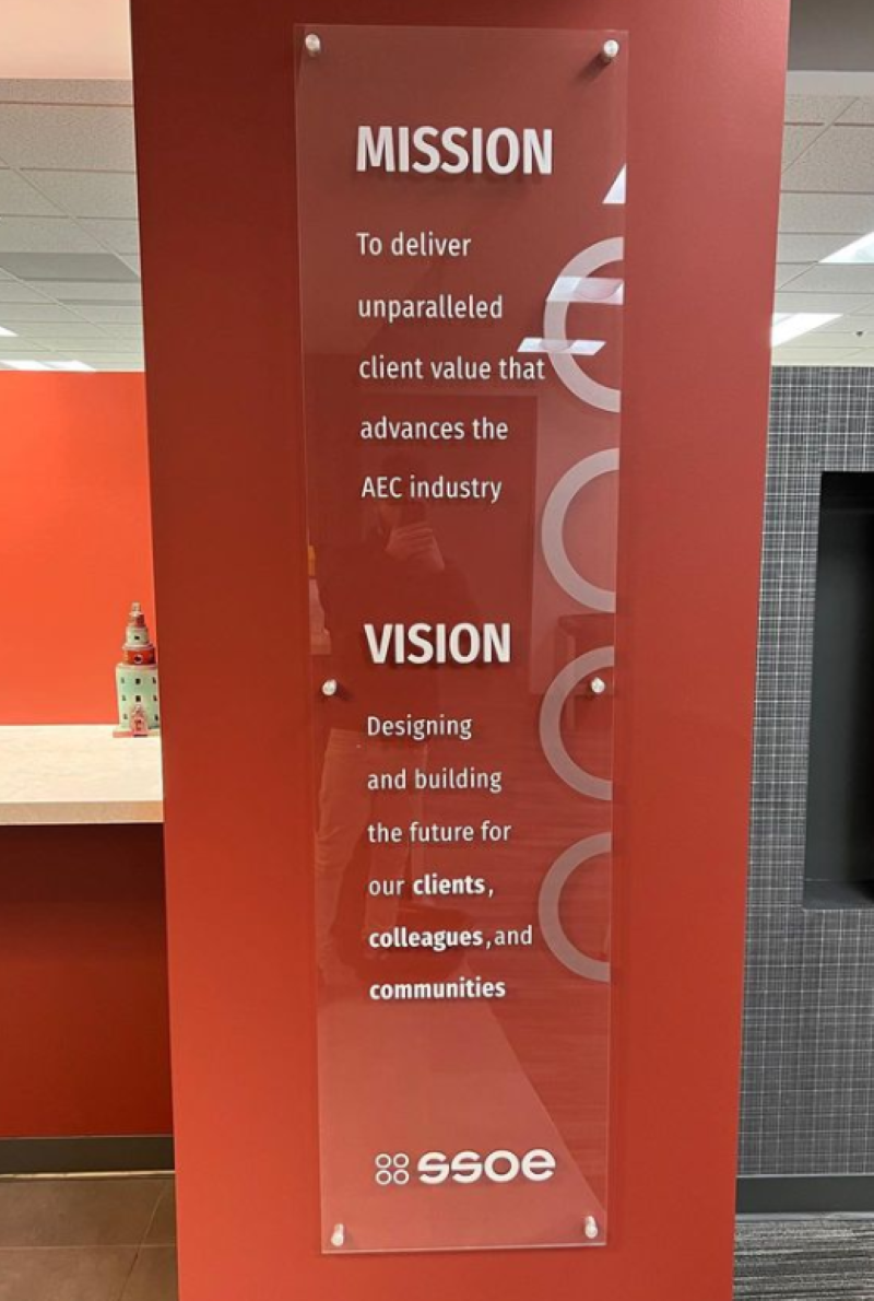 SSOE Interior Signage